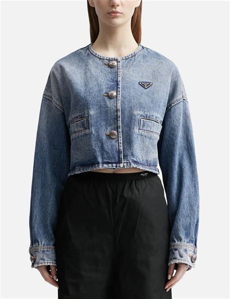 prada trnd jacket|Prada jacket men denim.